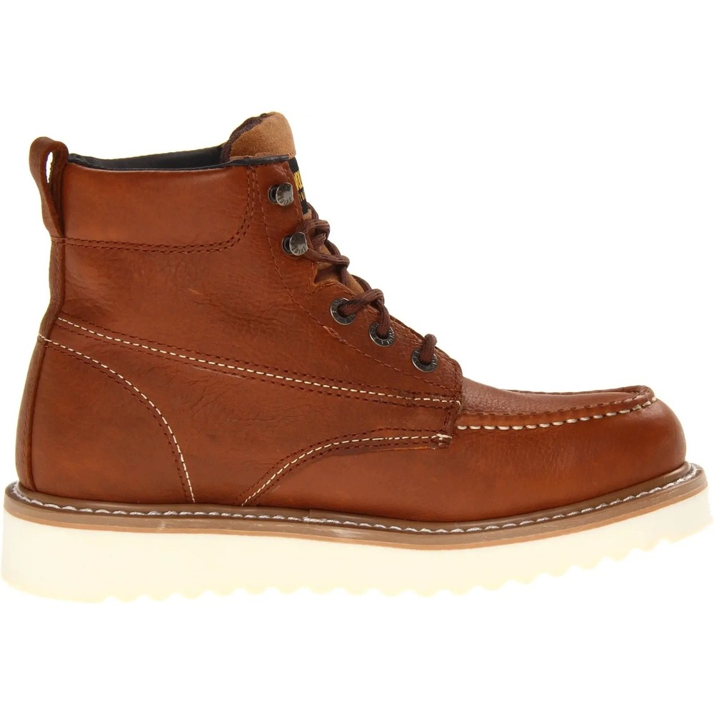Mens Size 7.5 - Wolverine Soft Toe 6" Work Boot Brown Boots Leather W08288 NEW